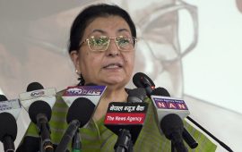 मदन भण्डारीका विचारको बहस र विकास गर्ने जिम्मेवारी युवाको काँधमा आएको छ : विद्या भण्डारी