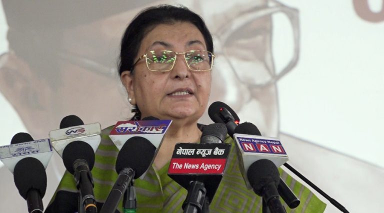 मदन भण्डारीका विचारको बहस र विकास गर्ने जिम्मेवारी युवाको काँधमा आएको छ : विद्या भण्डारी