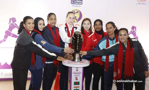 काभा महिला भलिबल च्याम्पियनसिपका लागि आठवटै टोली तयार