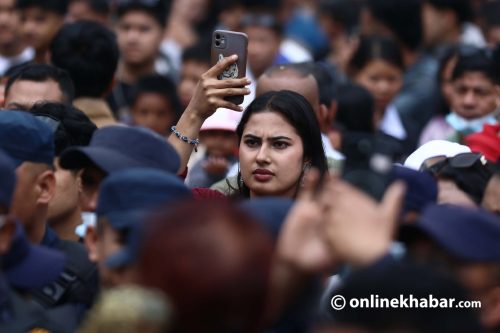 तस्वीरमा हेर्नुस् बनेपाको चण्डेश्वरी जात्रा