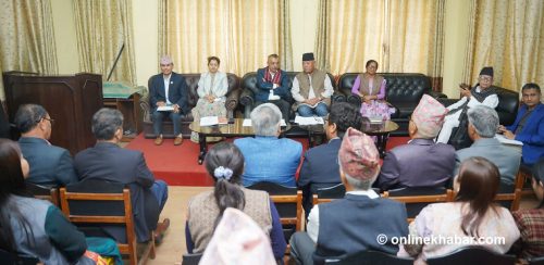 कांग्रेसका सांसदलाई सभापति थापाको प्रशिक्षण (तस्वीरहरू)