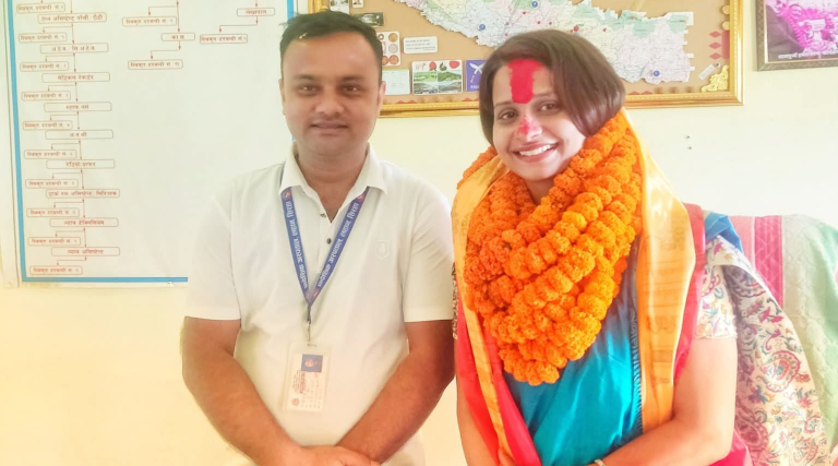 प्रादेशिक अस्पताल लहानको मेसुमा डा. वर्षाले गरिन् पदभार ग्रहण