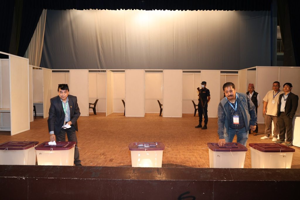 उद्योग वाणिज्य महासंघको नयाँ कार्यसमितिका लागि मतदान सुरु