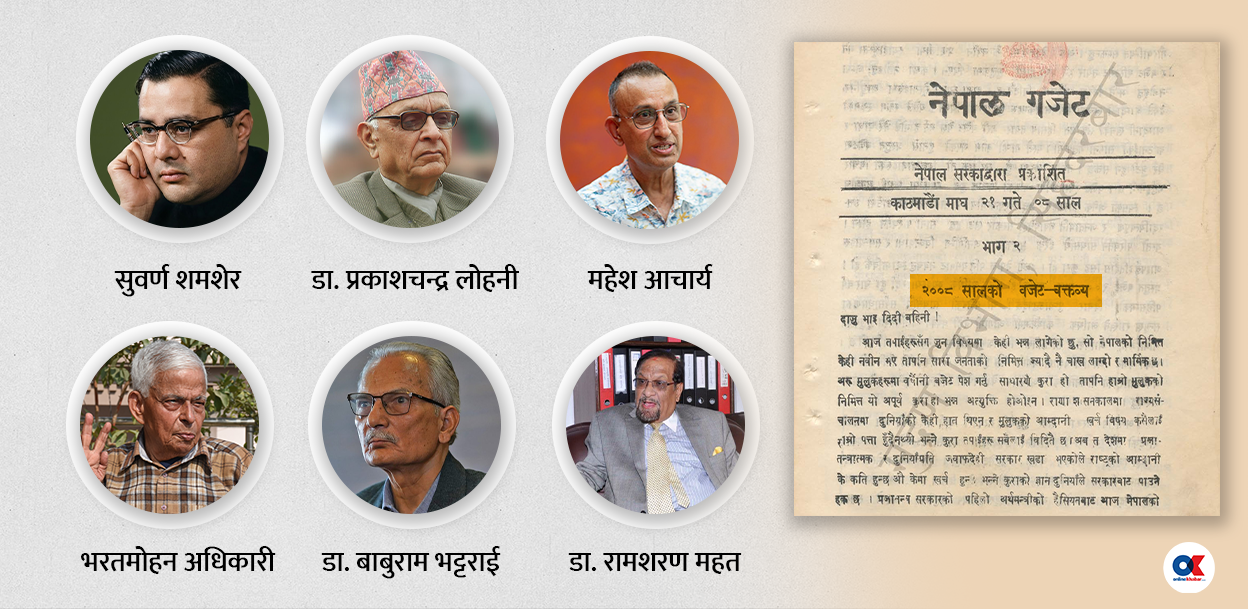 इतिहास रचेका सात बजेट
