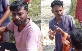 सडक खाली गराउने भन्दै वडाध्यक्षले स्थानीयलाई रुखमा बाँधे