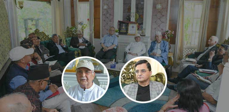 सचिवालय बैठकमा योगेशले मागे ओलीको राजीनामा