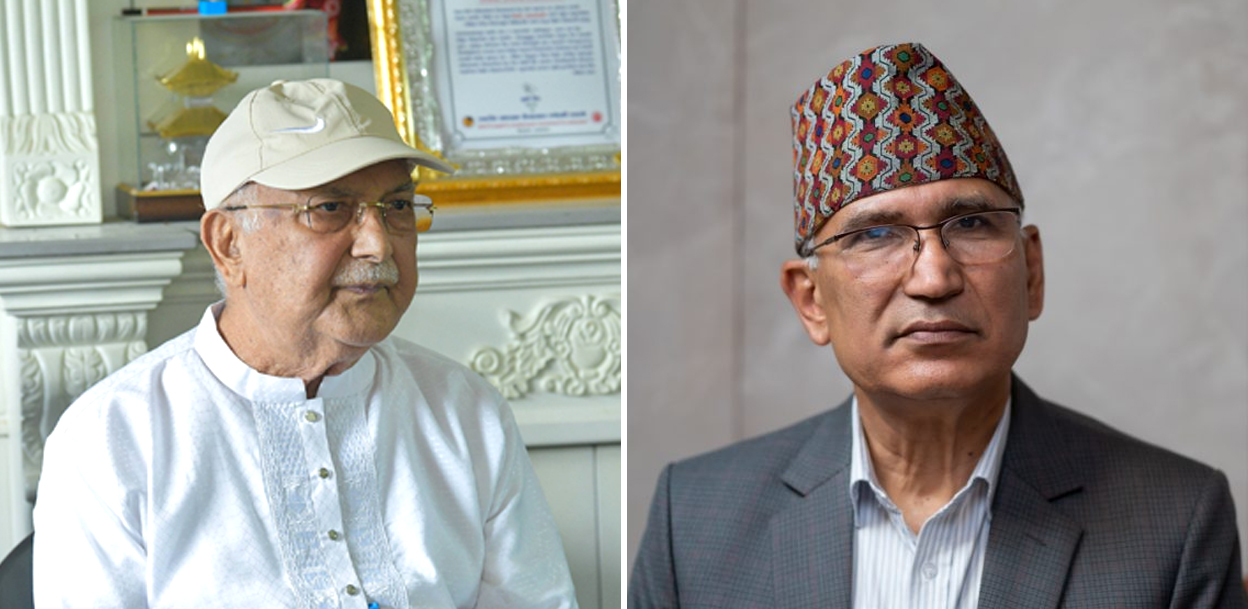 विष्णु पौडेलले केपी ओलीलाई भने- ‘तपाईंबाट पार्टी चल्दैन’