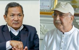 एमाले बैठकमा ओलीलाई गुरुङको प्रश्न- पार्टी तपाईंको प्राइभेट कम्पनी हो ?