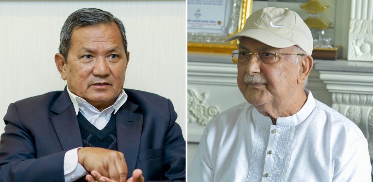 एमाले बैठकमा ओलीलाई गुरुङको प्रश्न- पार्टी तपाईंको प्राइभेट कम्पनी हो ?