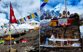 मनास्लु बेस क्याम्प पुग्दा सास रोकिएपछि !