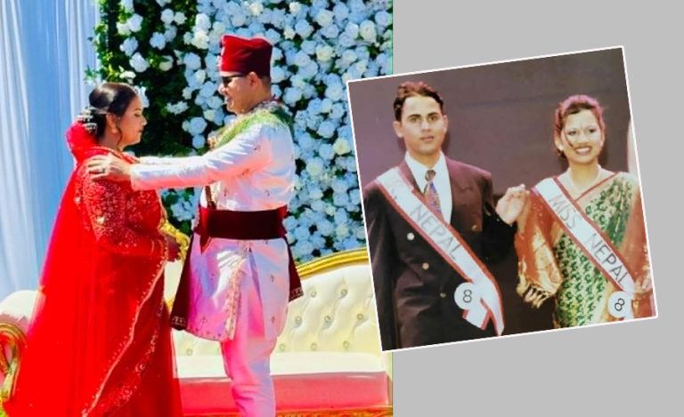 परिवार महत्वको सन्देश दिँदै ‘मिस्टर एन्ड मिस युनिभर्सिटी’ जोडीको पुनर्विवाह