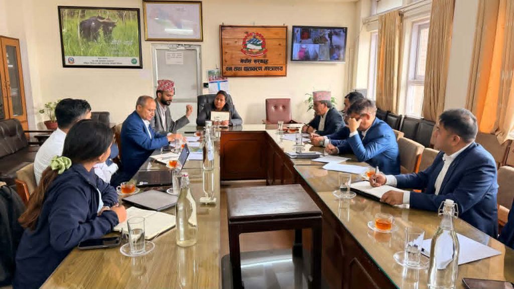 कृषि हानिकारक वन्यजन्तु व्यवस्थापन गर्न प्राविधिक समिति गठनबारे छलफल