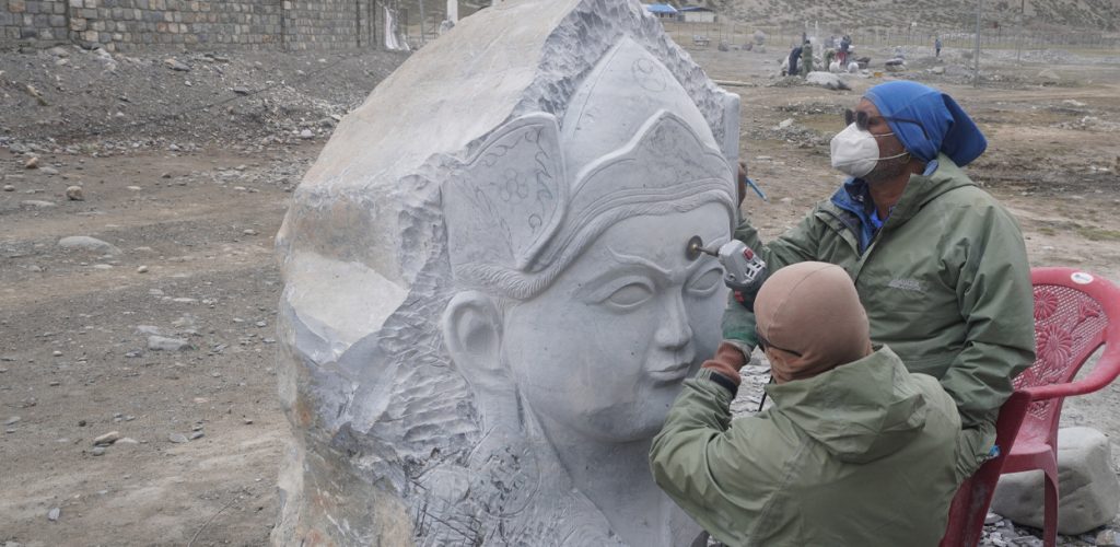 मुस्ताङमा १५ दिने मूर्तिकला कार्यशाला