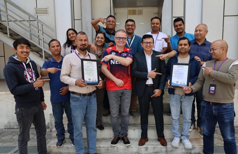 एनसेलले पायो गुणस्तर र वातावरण सम्बन्धी आईएसओ ९००१ र १४००१ मान्यता