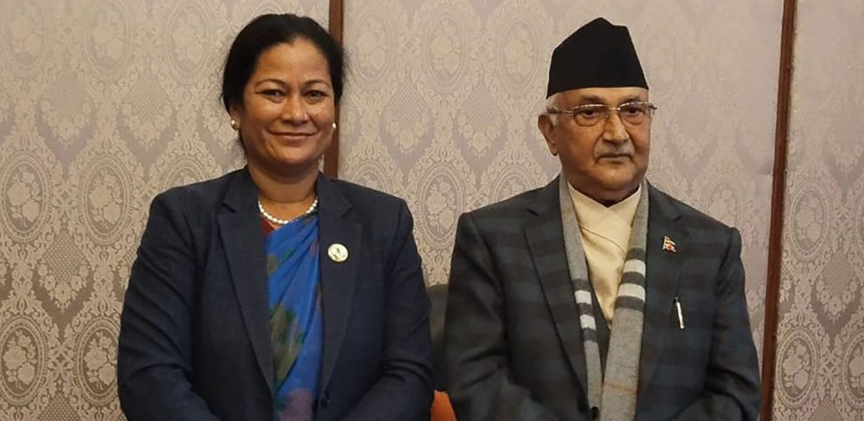 केपी ओलीको सचिवालयमा निरूदेवी पाल