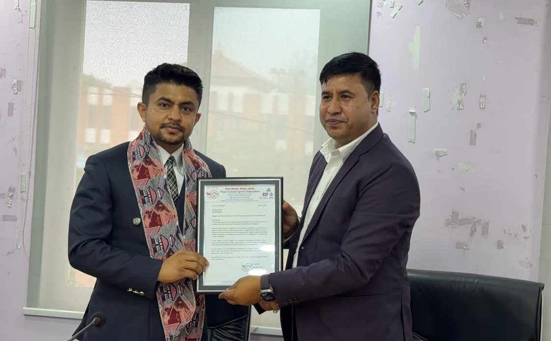 नेपाल स्कुल स्पोर्ट्स फेडेरेसन र ब्रिज इन्टरनेशनलबीच सहकार्य