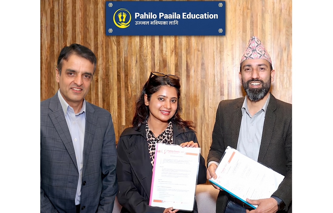 पहिलो पाइला एजुकेसनको ब्राण्ड एम्बेसडरमा केकी अधिकारी अनुबन्धित
