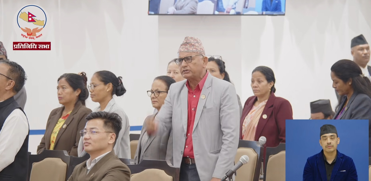 संसद् बैठकमा विपक्षी दलहरूको अवरोध