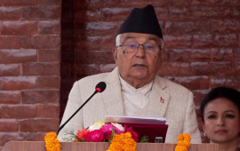 लोकतन्त्र सुदृढीकरणका लागि मर्यादित र जिम्मेवार पत्रकारिता आवश्यक : राष्ट्रपति