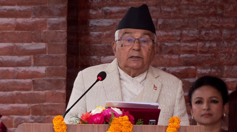 लोकतन्त्र सुदृढीकरणका लागि मर्यादित र जिम्मेवार पत्रकारिता आवश्यक : राष्ट्रपति