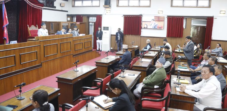 राष्ट्रिय सभाबाट विधेयक अघि बढाउन सरकारलाई सकस