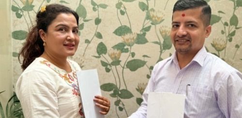 मेदान्त आयुर्वेद अस्पतालको ब्रान्ड एम्बास्डरमा रेखा थापा