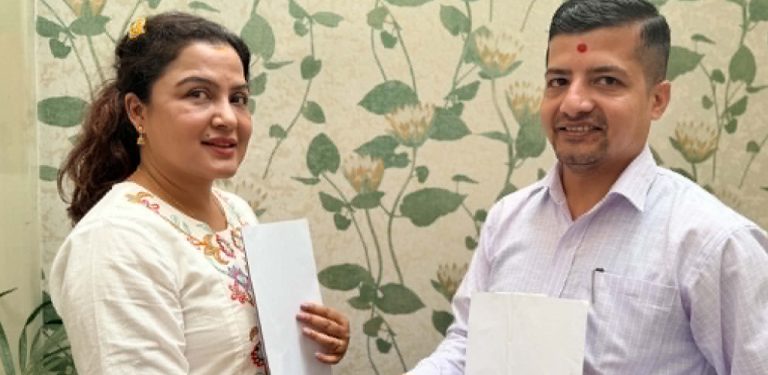 मेदान्त आयुर्वेद अस्पतालको ब्रान्ड एम्बास्डरमा रेखा थापा