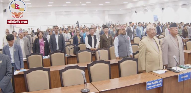सरकारलाई रास्वपा सांसदको सुझाव : ‘सेप्रेसन अफ पावर र रुल अफ ल’ लाई ध्यानमा राख्नू