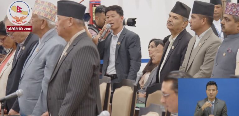 प्रतिनिधिसभा बैठकमा फेरि विपक्षीको अवरोध