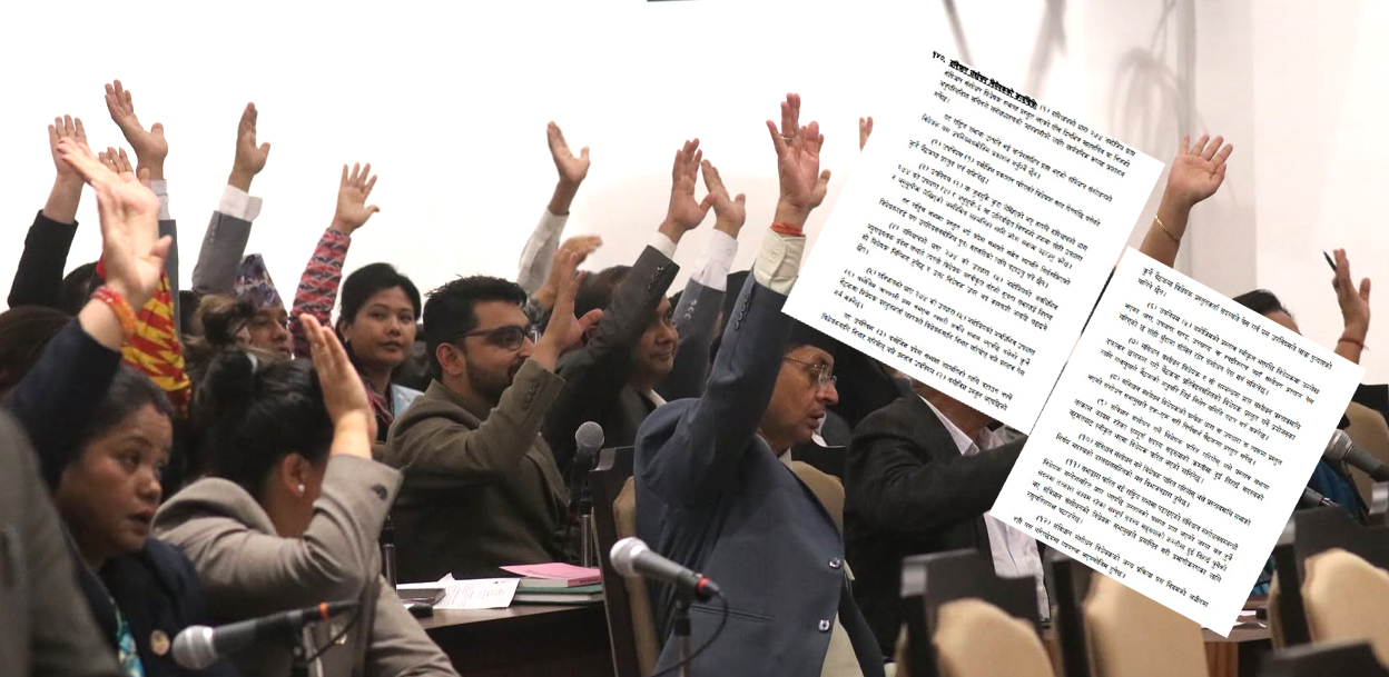 संसद्को प्राथमिकतामा संविधान संशोधन, नियमावलीमा विशेष नियम