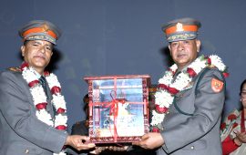 राजु अर्यालको बिदाइ, नारायणदत्त पौडेलले सम्हाले सशस्त्र प्रहरीको नेतृत्व
