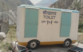 नगरपालिकामै थन्कियो त्रिपुरासुन्दरीको घुम्ती शौचालय