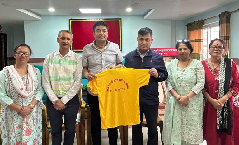 काठमाडौं ४ वडा स्तरीय दौड प्रतियोगिता शनिबार हुने