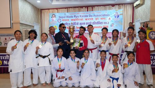 पाँचौं राष्ट्रिय वादोरियो करातेको उपाधि लुम्बिनी प्रदेशलाई