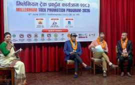 ‘मिलेनियम ट्रेक’ प्रवर्द्धन गरिँदै, पर्यटकलाई घुमफिर आह्वान