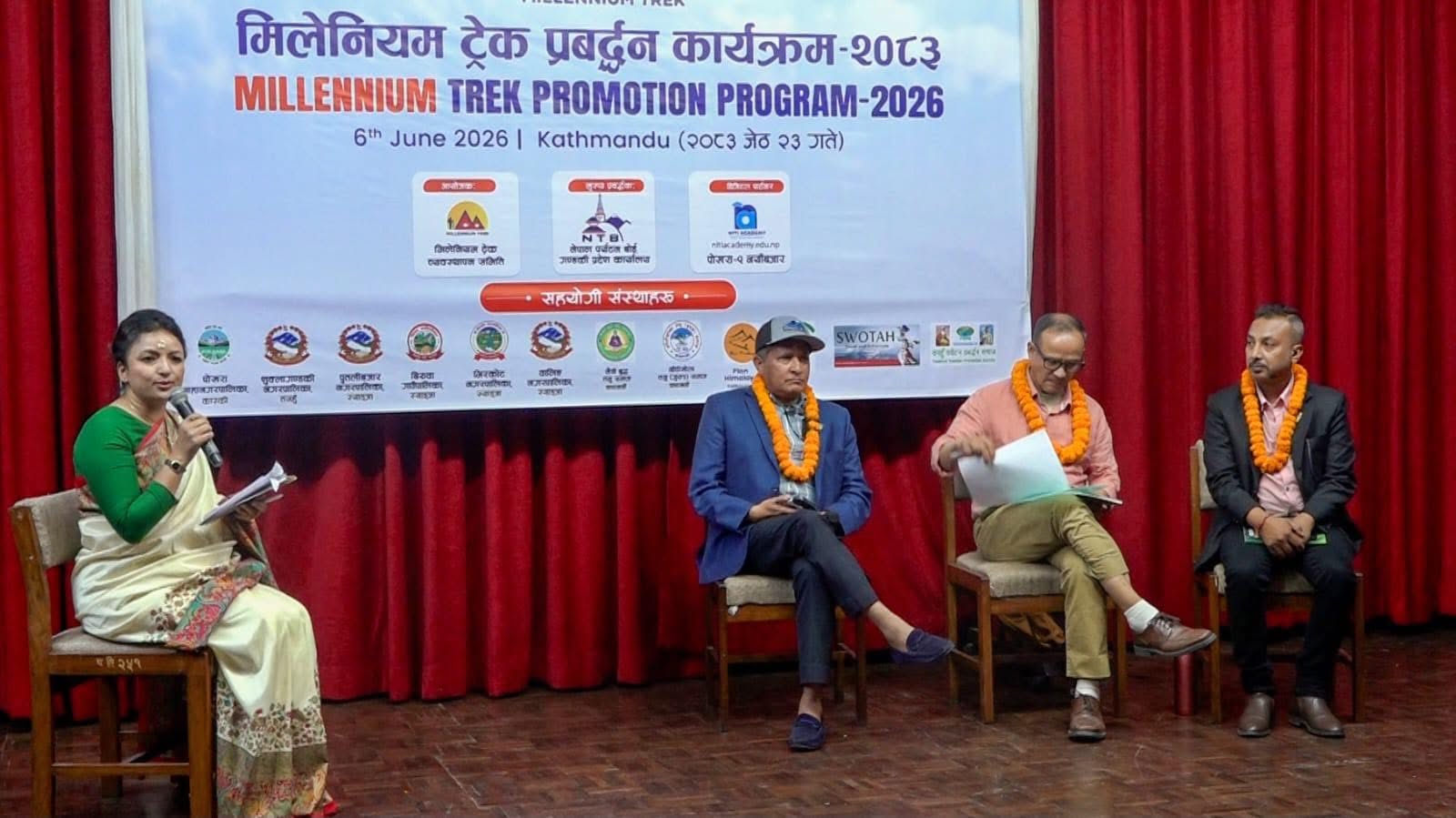 ‘मिलेनियम ट्रेक’ प्रवर्द्धन गरिँदै, पर्यटकलाई घुमफिर आह्वान