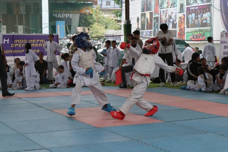 १८औं इन्डो–नेपाल खुला कराते प्रतियोगितामा सुलभ र अंकितालाई एकल काता स्वर्ण