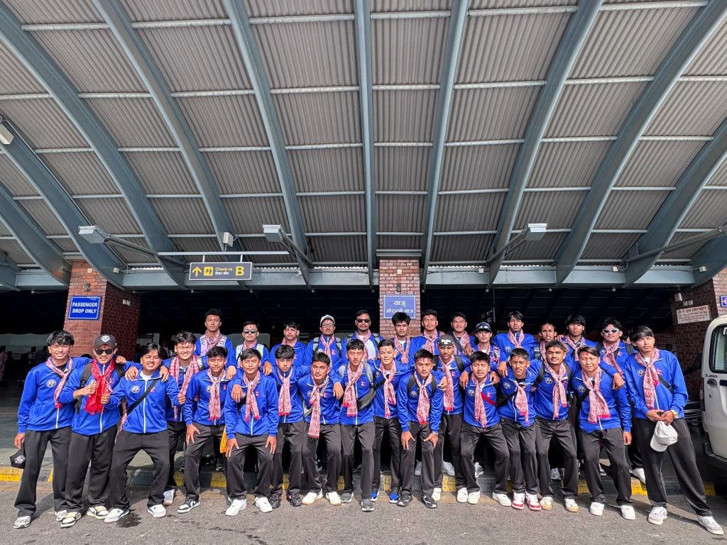 नेपाली ह्याण्डबल टोली ढाका प्रस्थान