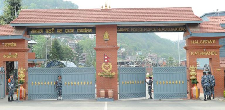 सशस्त्रको मुख्यालय हल्चोकस्थित एमटी शाखामा आगलागी