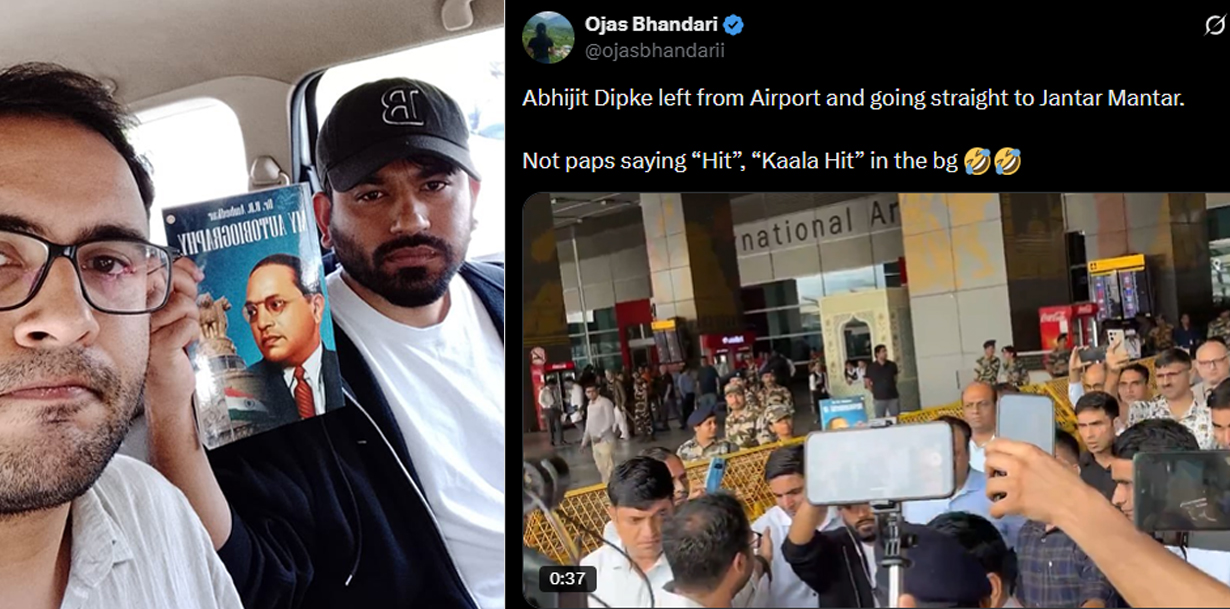कक्रोच पार्टीका संस्थापक अभिजीतले अम्बेडकरको जीवनी बोक्नुको अर्थ के हो ?