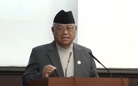 शासकीय स्वरूपमाथि प्रश्न उठाउनु राजनीतिक अपरिपक्वता : भीष्मराज आङदेम्बे