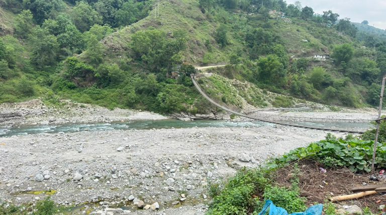 ६ वर्षदेखि बनेन बुढीगंगा नदीको पुल, ठेक्का नै रद्द