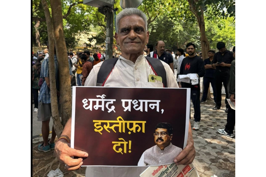 सीजेपीको प्रदर्शनमा सहभागी ८० वर्षीय ज्येष्ठ नागरिक सामाजिक सञ्जालमा भाइरल