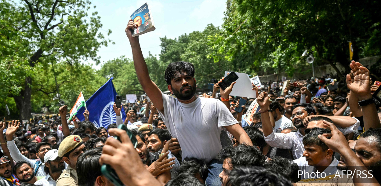 कक्रोच जनता पार्टीको प्रदर्शनमा सम्भावित झडप रोक्न ६ जना नियन्त्रणमा