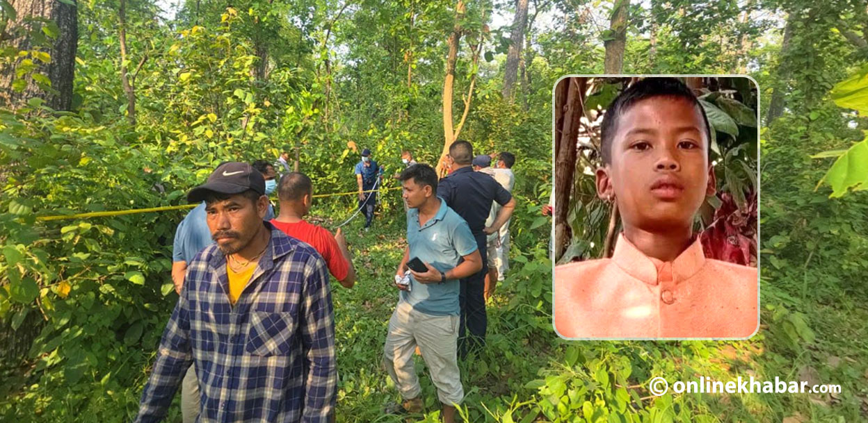 धनगढीमा १० वर्षीय बालकको हत्या : कानको मुन्द्रा लुटिएको आशंका, अनुसन्धान गर्न ४ जना पक्राउ
