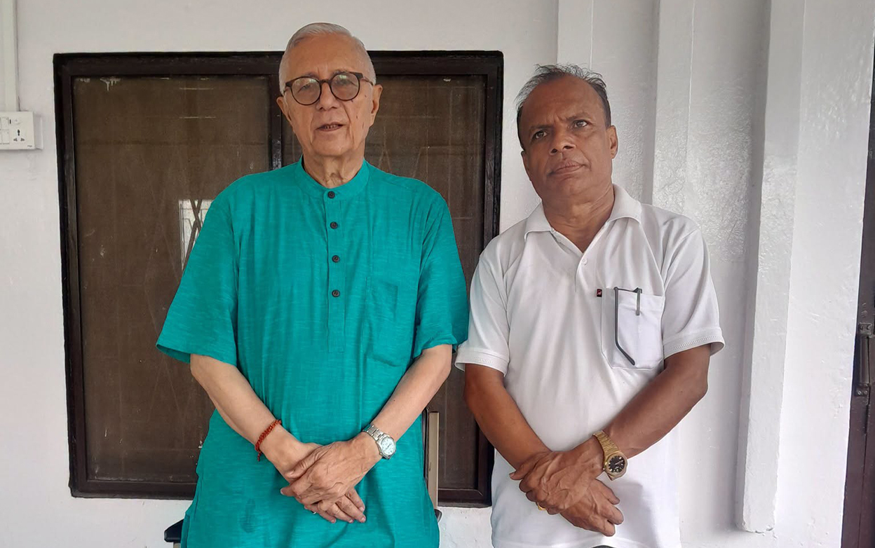 कांग्रेस महामन्त्री घिमिरे र शेखर कोइरालाबीच भेटवार्ता