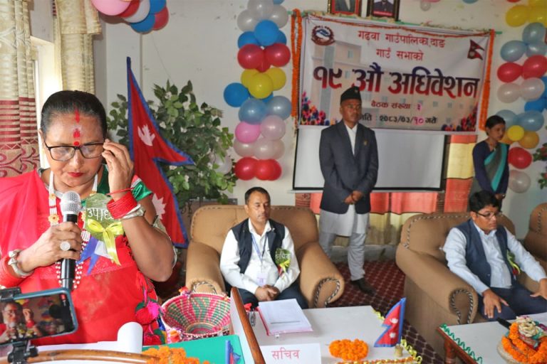 गढवाको बजेट ८२ करोड ६४ लाख, कृषि, स्वास्थ्य र सडक प्राथमिकतामा