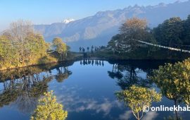 आहा ! अजिरकोटको त्यो नागेपोखरी (फोटो फिचर)
