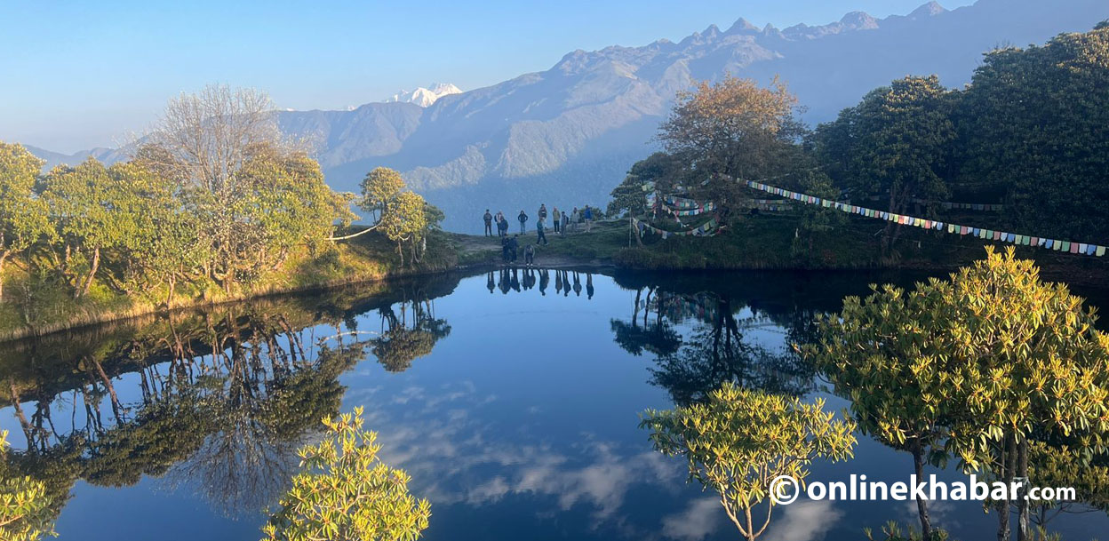 आहा ! अजिरकोटको त्यो नागेपोखरी (फोटो फिचर)
