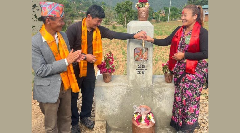 हलेसी तुवाचुङमा लिफ्टिङ प्रविधिबाट खानेपानी, ३१ परिवार लाभान्वित